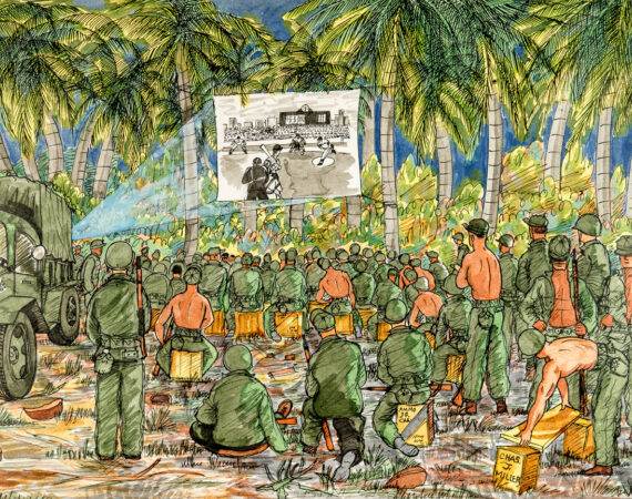 Private Charles J. Miller: WWII Paintings from the South Pacific