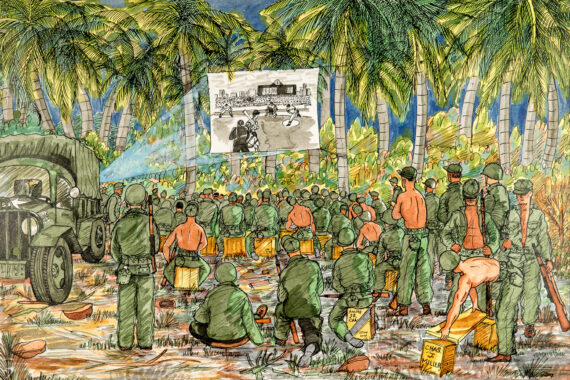 Private Charles J. Miller: WWI Paintings from the South Pacific - Opening July 1st