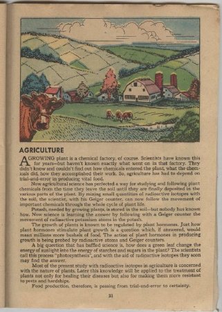 Dagwood Splits the Atom: Agriculture, p.31