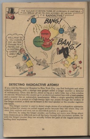 Dagwood Splits the Atom: Detecting Radioactive Atoms!, p.14