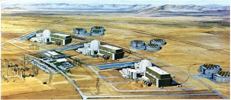 Artist's Depiction of the Palo Verde Power Station in Energy for the Southw