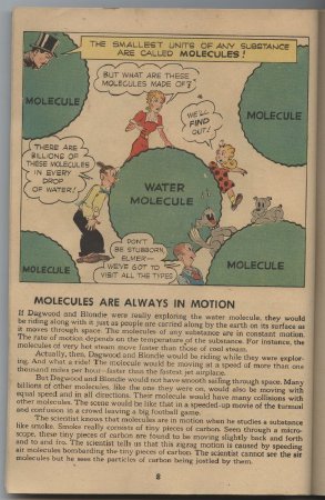 Dagwood Splits the Atom: Molecules are Always in Motion, p.8