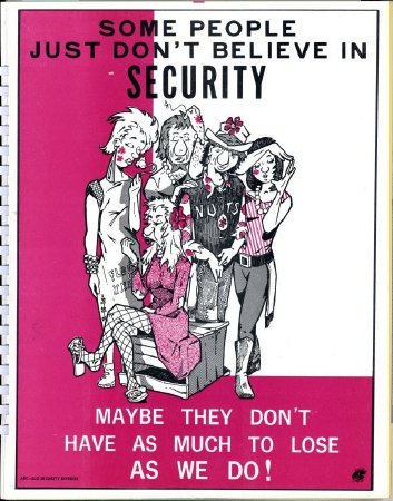 Security Posters: Some people just don't belive in SECURITY