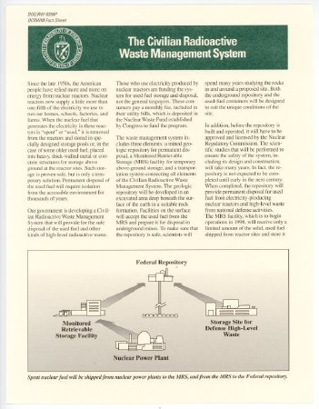 The Civilian Radioactive Waste Management System