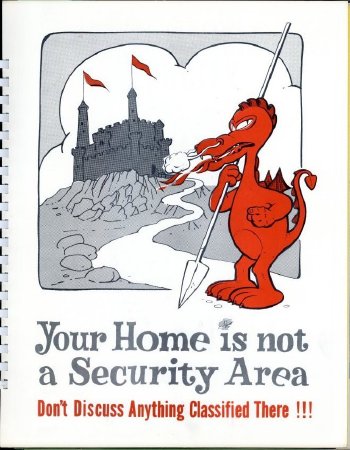 Security Posters: Your Home is not a Security Area
